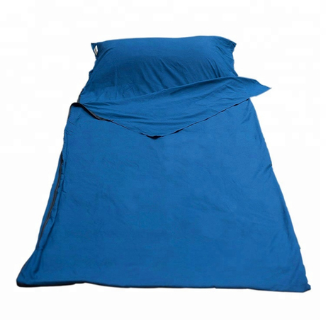 Full Length Double Zipper Warm Sleeping Bag Liner - Buy Sleeping Bag Liner, Zipper Sleeping Bag ...